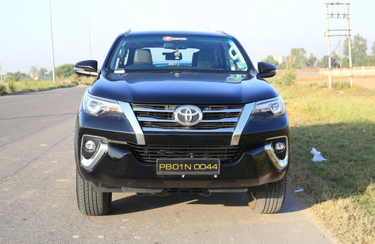 Toyota Fortuner 4×4 automated self-drive car rental service